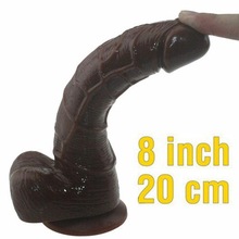 gode souple 8''